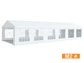 Grand chapiteau / tente de réception 5 × 12 m en PVC 480 g/m² avec structure acier robuste