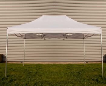 Barnum pliant aluminium 4,5 × 3 m – structure robuste & toile étanche