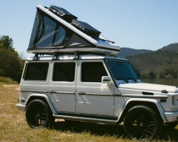 Tente de toit James Baroud Nova Frontier L – Coque rigide ABS – Vue panoramique – 2–3 pers.