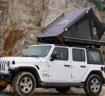 Tente de toit rigide Wild Land Bush Cruiser 140 Pro – 2 personnes – Aluminium