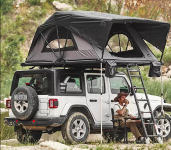 Tente de toit Wild Land Wild Cruiser Pro 250 – 4-5 places – Coque aluminium