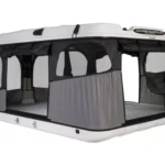 James Baroud Grand Raid M EVO Roof Tent – Ventilation solaire, matelas haute densité, échelle aluminium