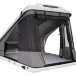 James Baroud Space M EVO Roof Top Tent – Matelas haute densité, échelle aluminium incluse